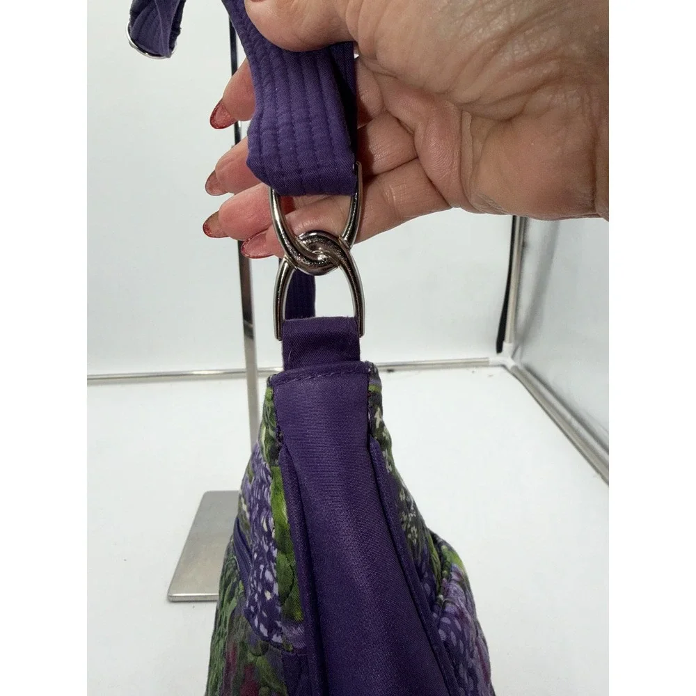 Donna Sharp Concord Patch Hipster Crossbody Bag Purple Green Quilted 15370 NWT